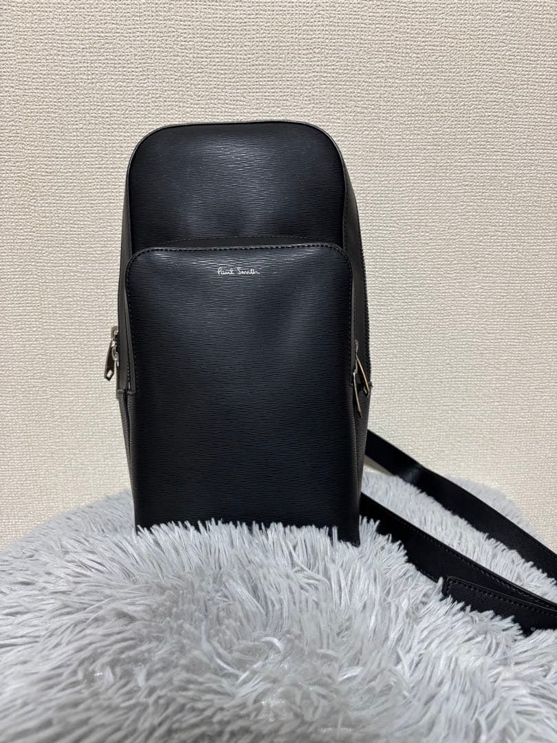Paul Smith ショルダーバッグ　ブラック　合成皮革