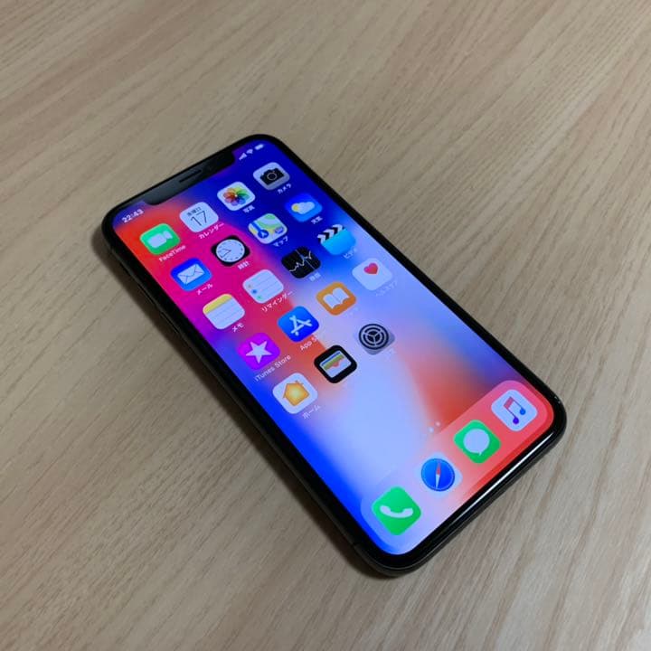 【再出品】iPhone X (SIMフリー, 保証あり, 付属品未使用)