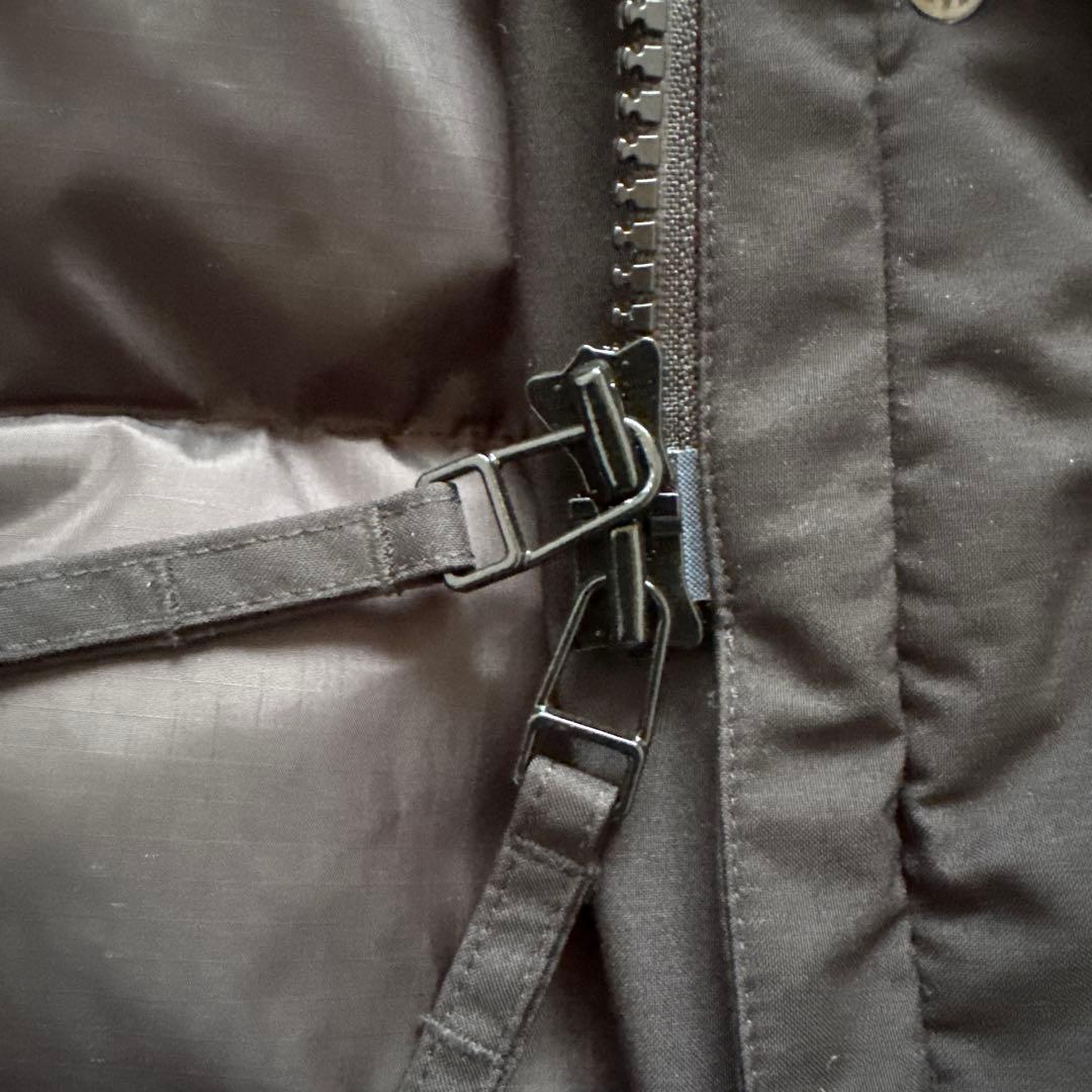 スピックアンドスパン　撥水フーデッドダウンコート　ブラック　36