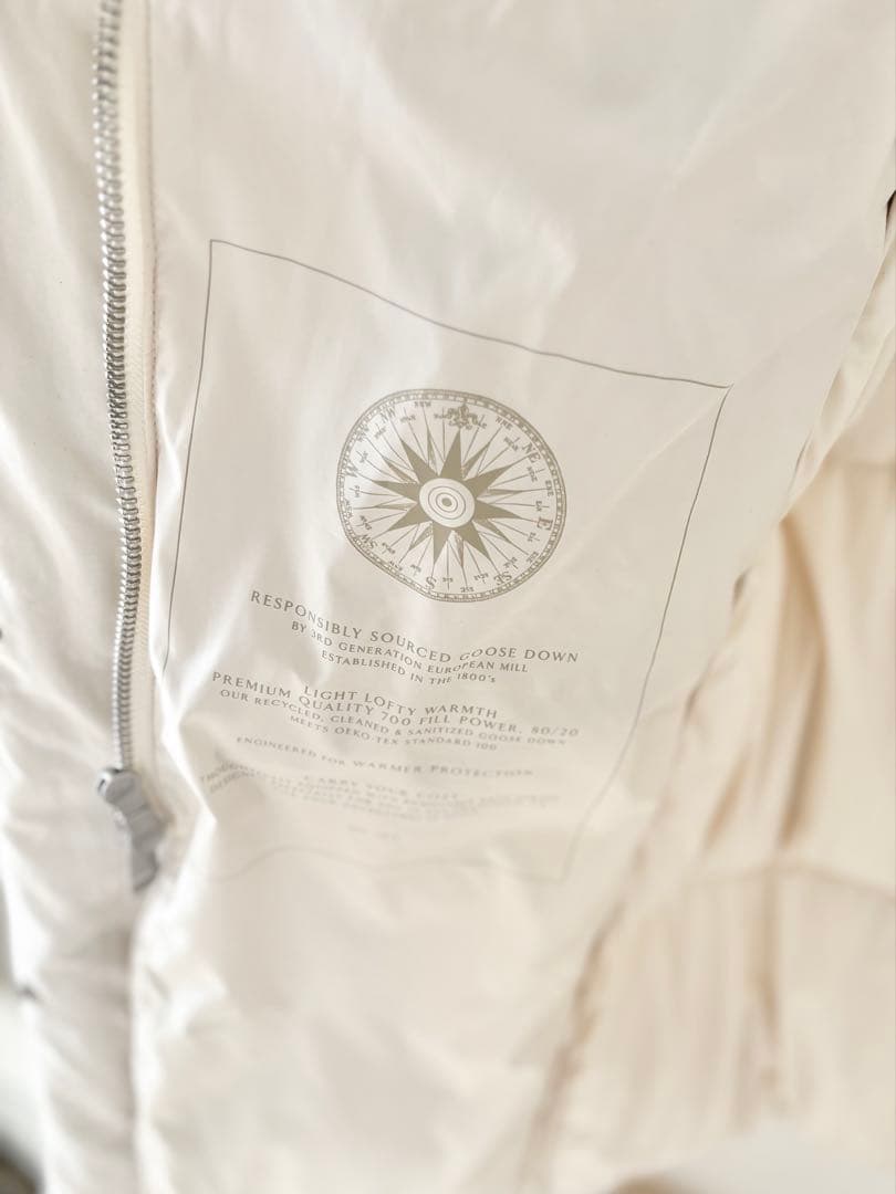 BANANA REPUBLIC バナナリパブリック ロングダウンコート ファー