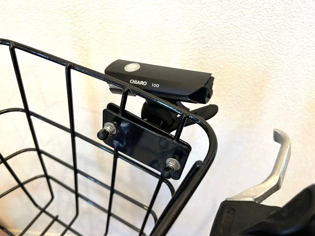 ブリヂストン シュライン 24インチ LEDライト2点、前かご有り