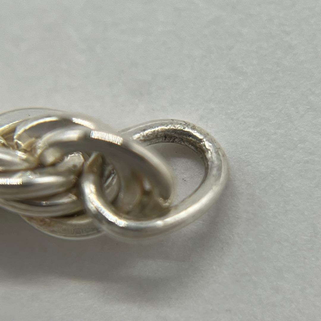 ティファニー TIFFANY ツイストロープ ネックレス コンビ 希少 ロング