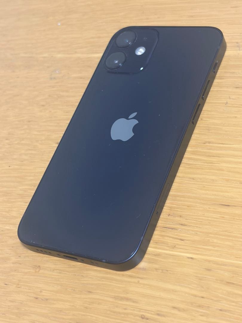 iPhone 12 mini ブラック　128GB シムフリー　大きな傷無し