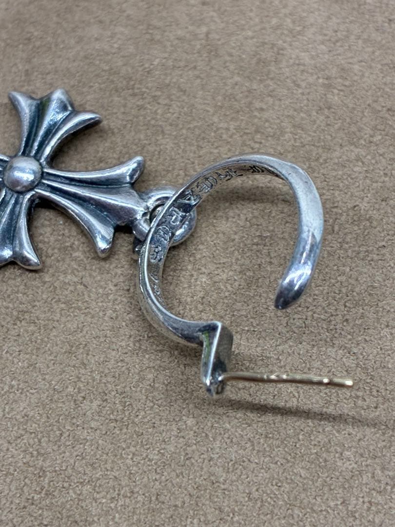 CHROME HEARTS クロムハーツ タイニーCH ピアス 925 14K