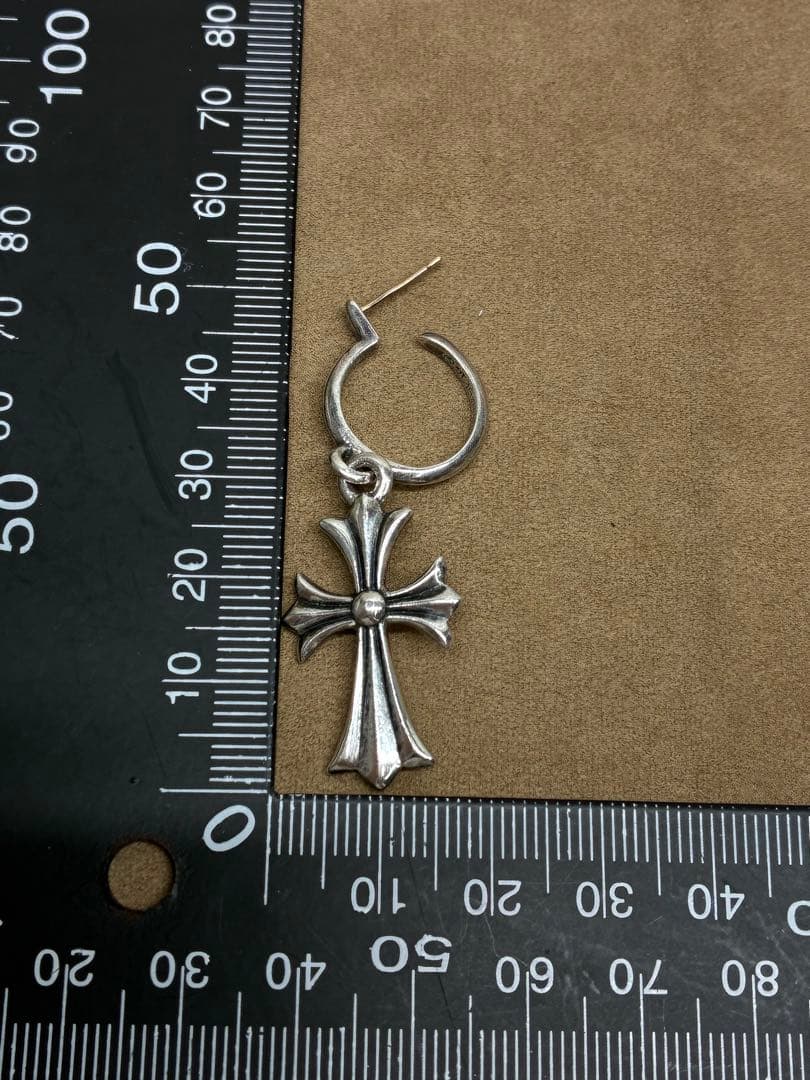 CHROME HEARTS クロムハーツ タイニーCH ピアス 925 14K