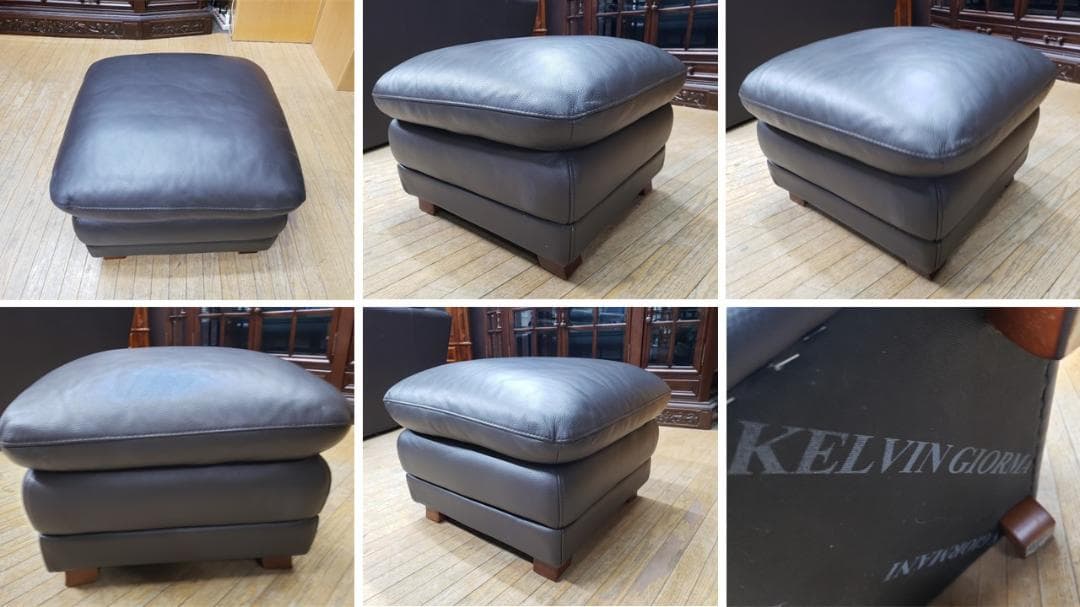 kinoyon 30②L8　美品　ケルビン・ジョルマーニ 本革 ２P＆