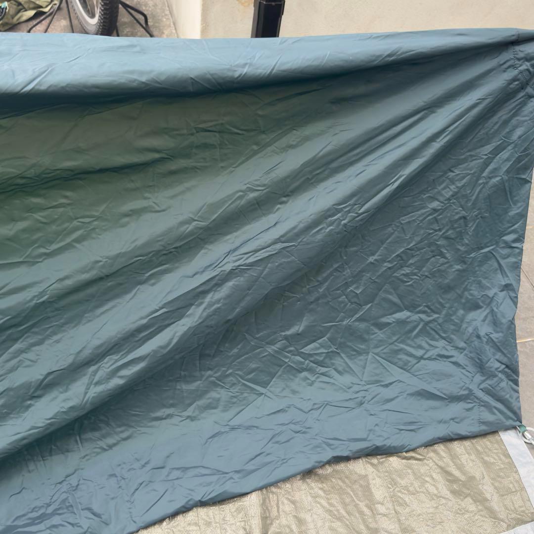 人気モンベル　ムーンライトテント 1型アイボリー　純正グランドシート付