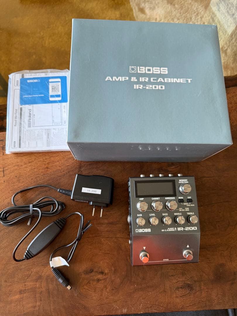 BOSS アンプIRキャビネット IR-200