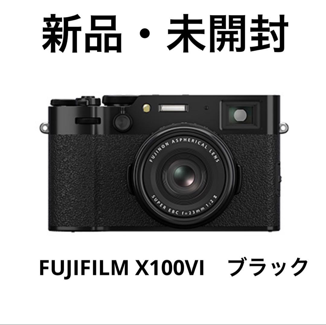 FUJIFILM X100VI 日本語 英語 ブラック フジフイルム Black