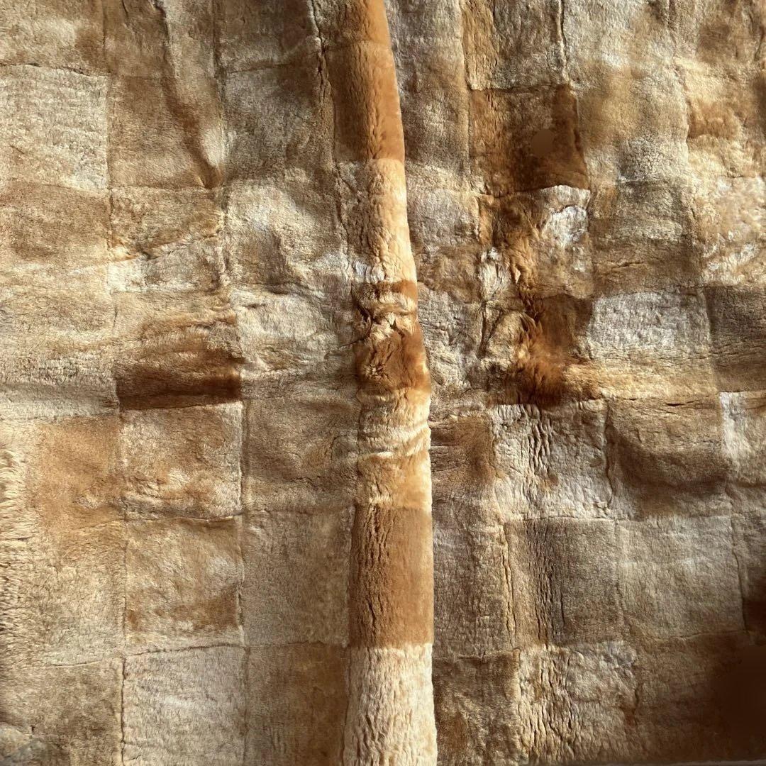 ムートン ファー ラグ