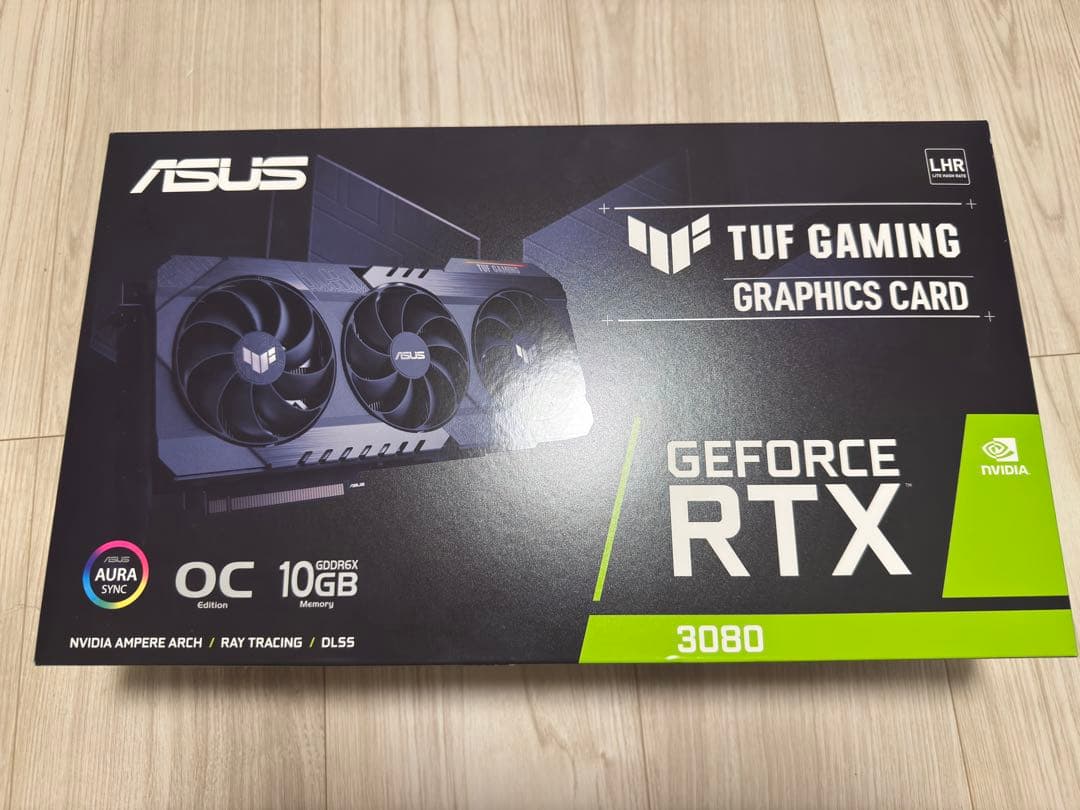ASUS TUF-RTX3080 O10G GAMING タフゲーミング