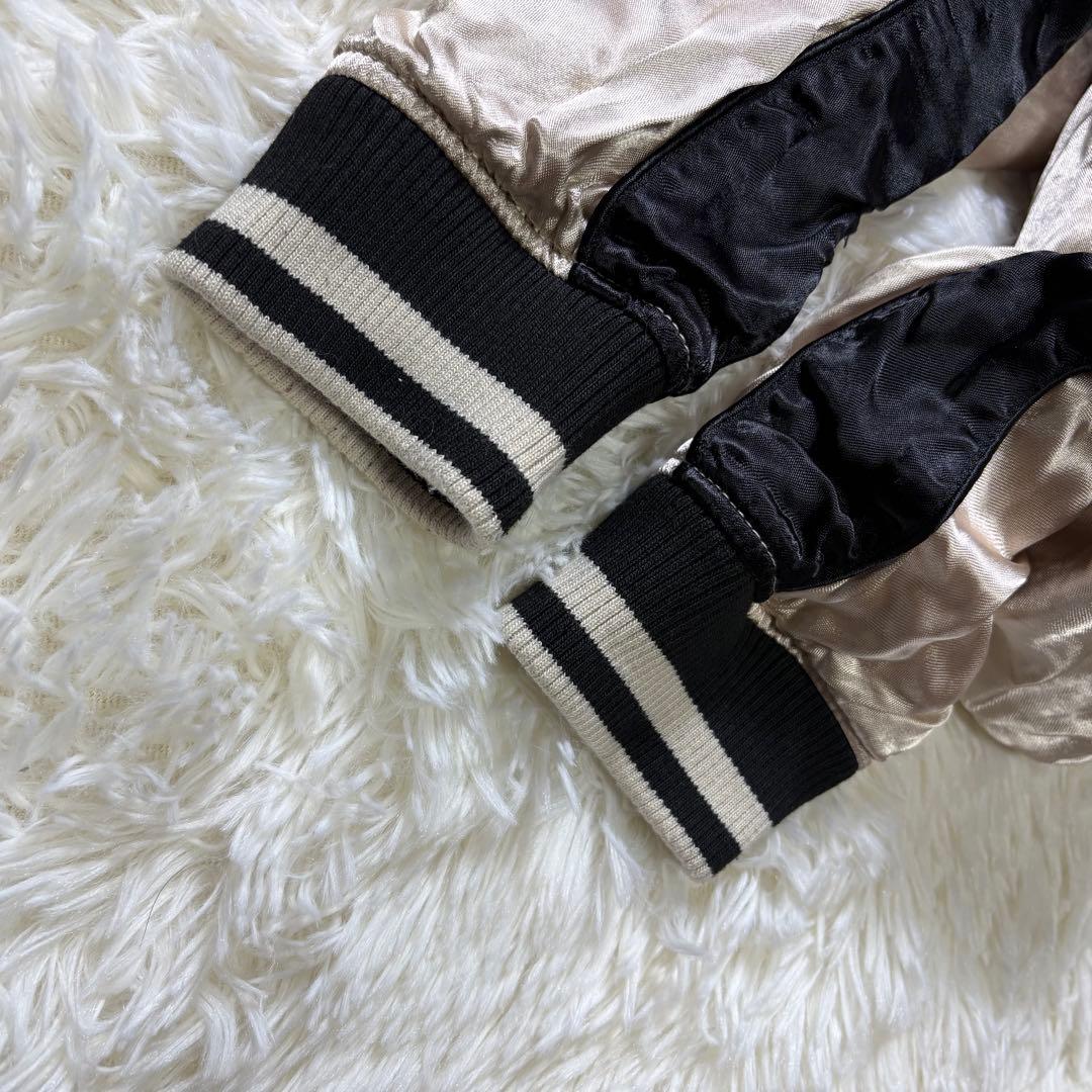 【希少】絡繰魂　粋　虎　龍　鳳凰　桜刺繍　リバーシブル　スカジャン