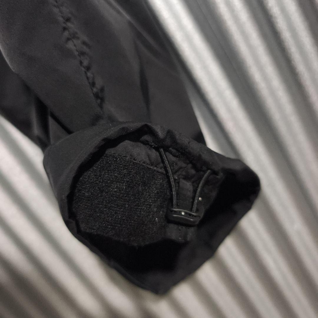 パーリーゲイツ ゴルフ ナイロンパンツ 黒 刺繍ロゴ スポーツ サイズ6