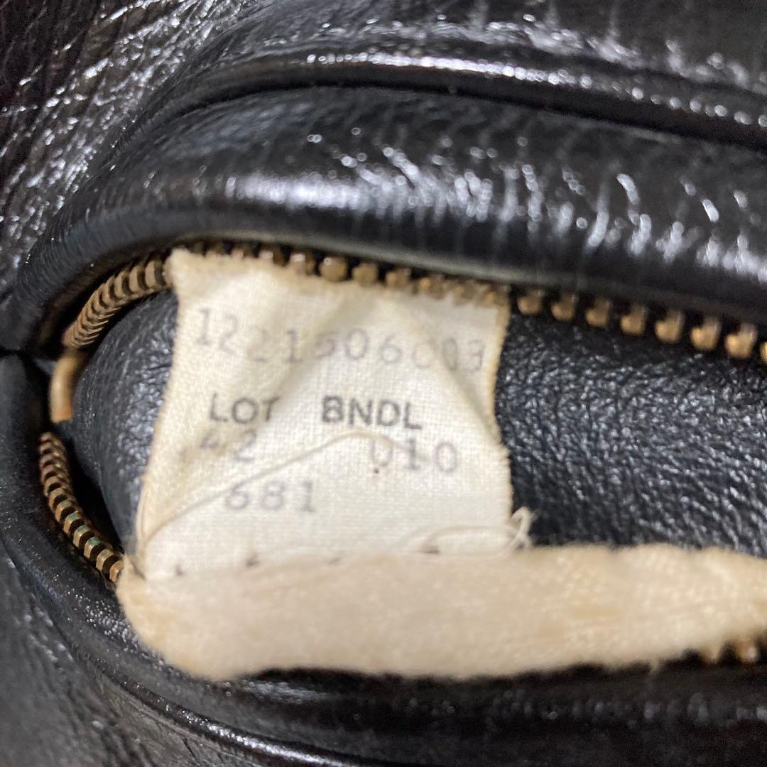 Schott ショット　シングルライダース　42 ダークブラウン　681