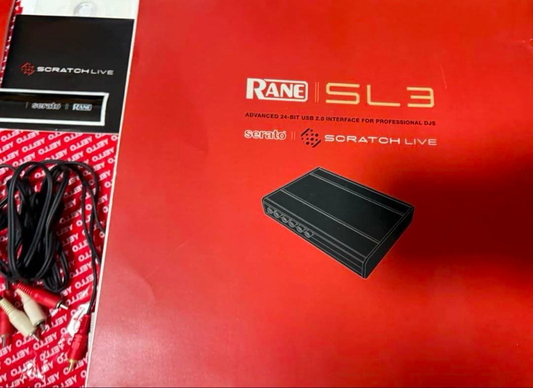 DJ機材 SCRATCHLIVE SL3 RANE serato
