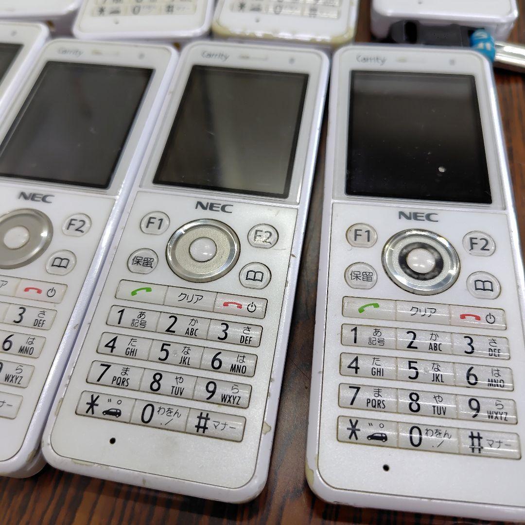 NEC Carity ホワイト PHS本体 複数台