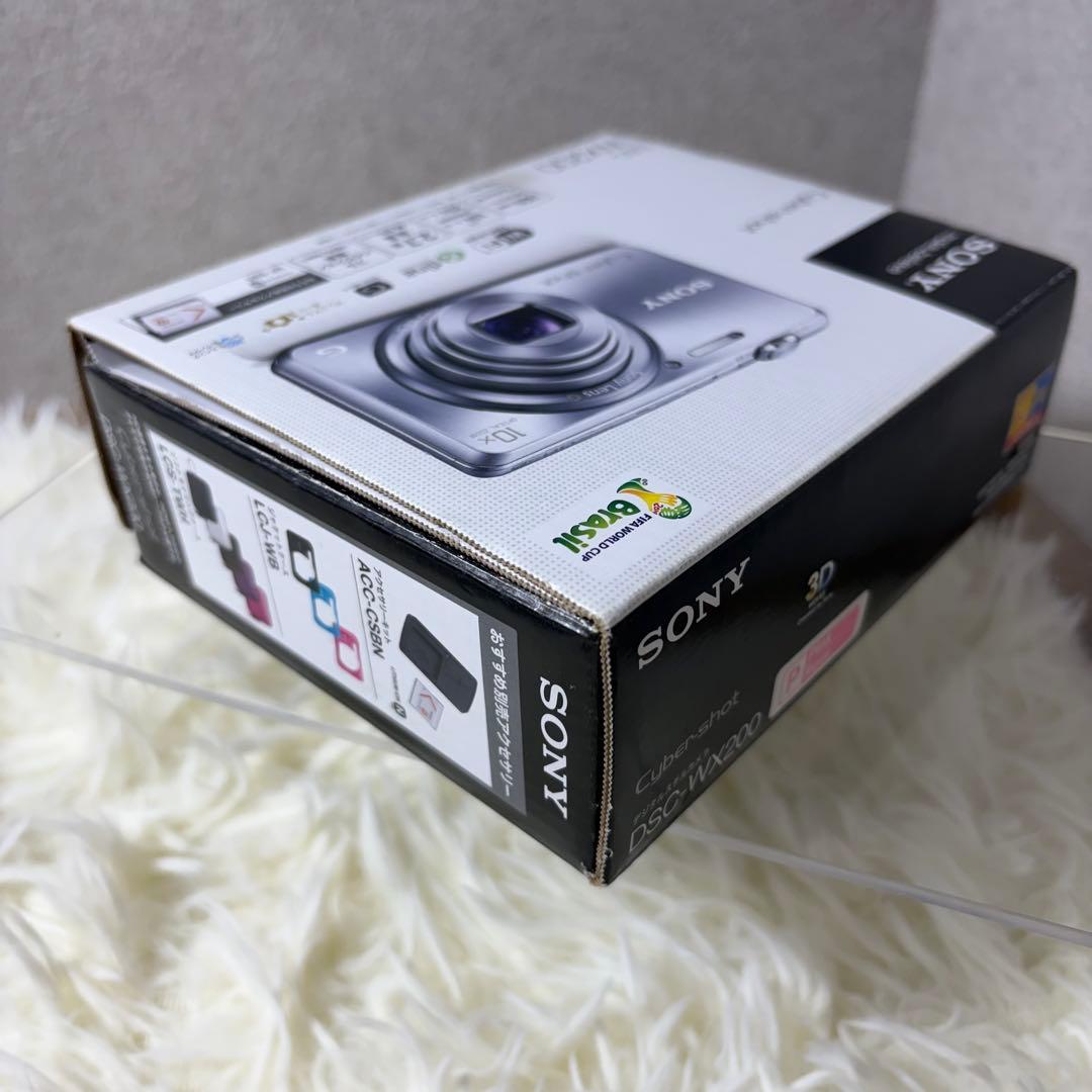 【極美品】SONY Cyber-shot DSC-WX200 ピンク 付属品多数
