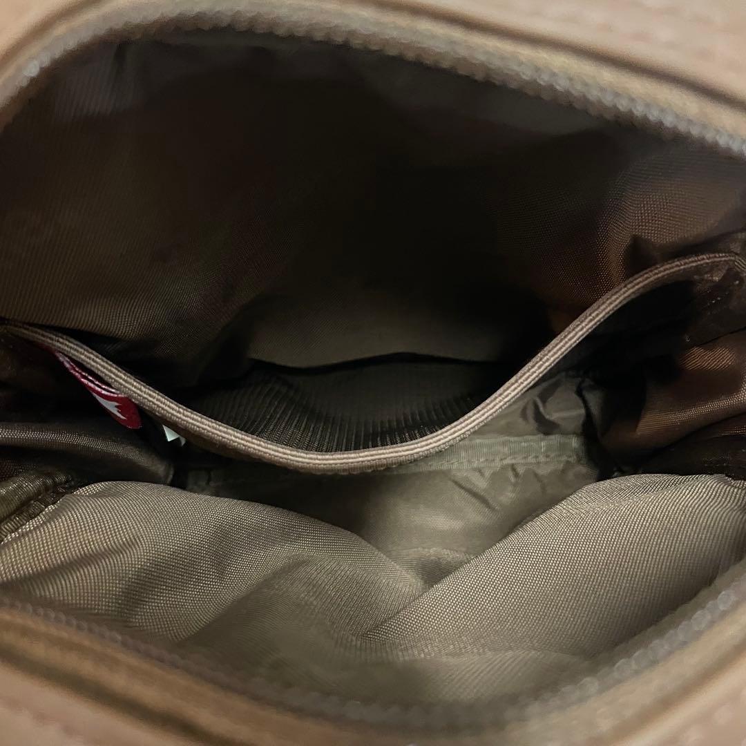 【美品】supreme シュプリーム レザー ショルダーバッグ ブラウン