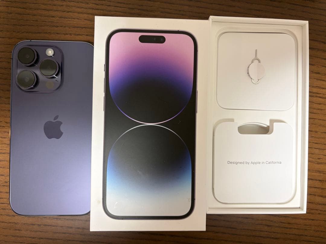 【美品】iPhone 14 Pro sim フリー 84% バッテリー