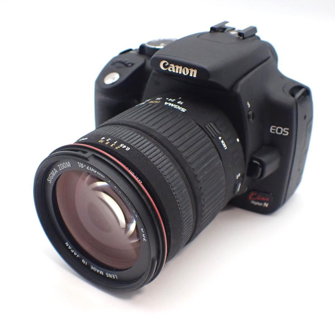 Canon EOSkiss digitalN シグマ18-200mmレンズキット