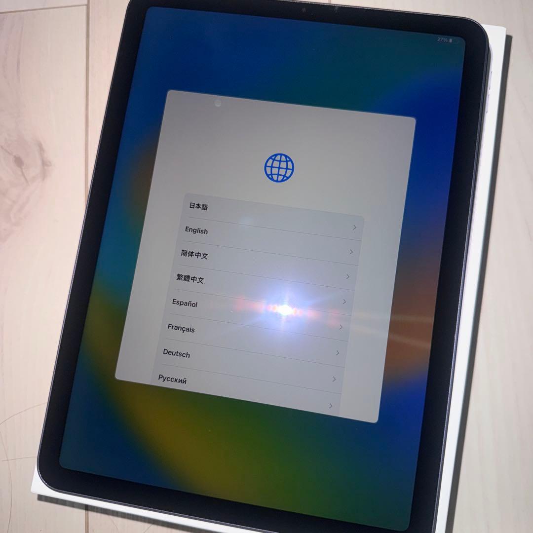 iPad Air 第５世代　パープル　Wi-Fiモデル※刻印あり