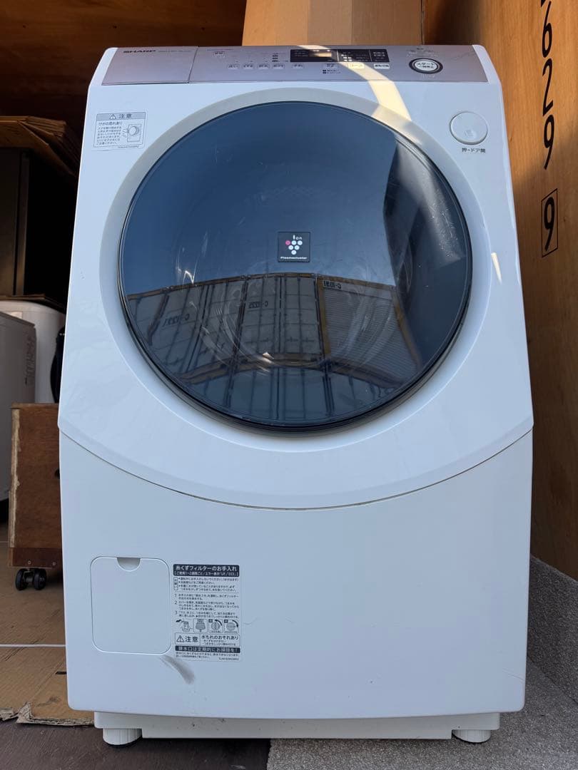 シャープ ドラム式洗濯乾燥機 ES-H10D-WL 洗濯10kg 乾燥6kg