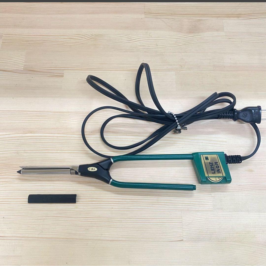 プ*ト様 レンツアイロン　丸8ミリ　理容　櫛　コーム　本鼈甲　ベーク