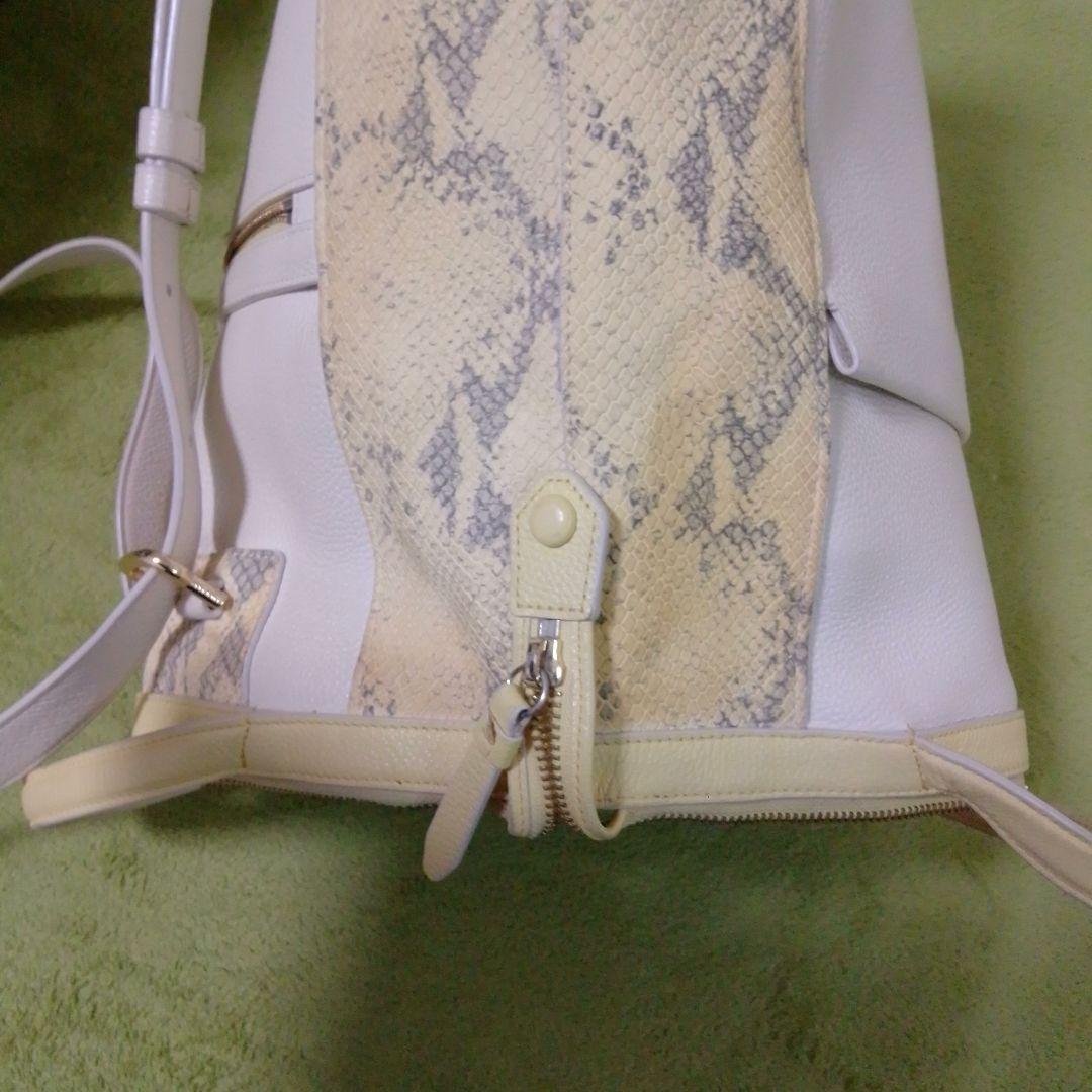 大幅値下げ！美品！コールハン パイソン柄 本革 バッグ