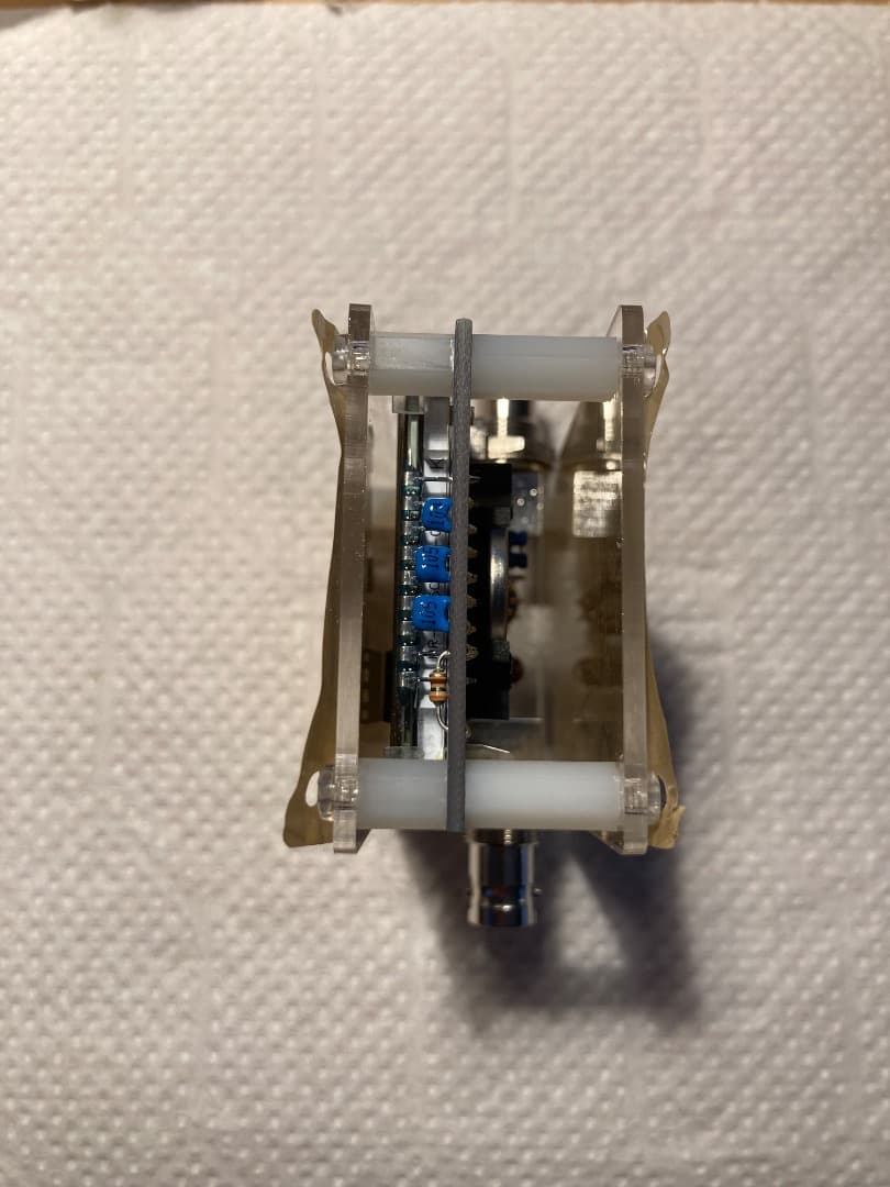 【値下】小型QRP用通過型VSWR メーター・キット組立調整済 HF/50MHz