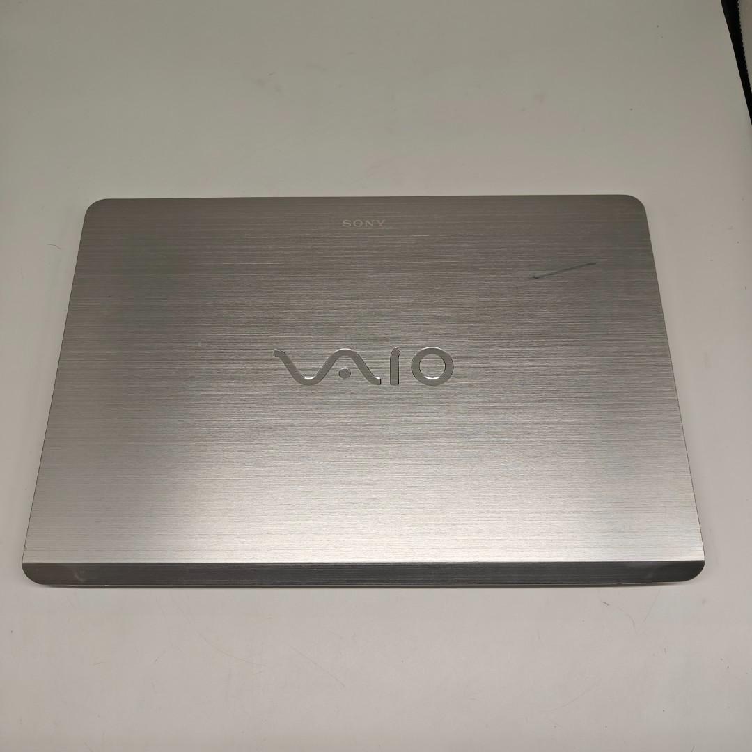 【VAIO】SVF 爆速i7 SSD256GB 12GB シルバー ノートPC