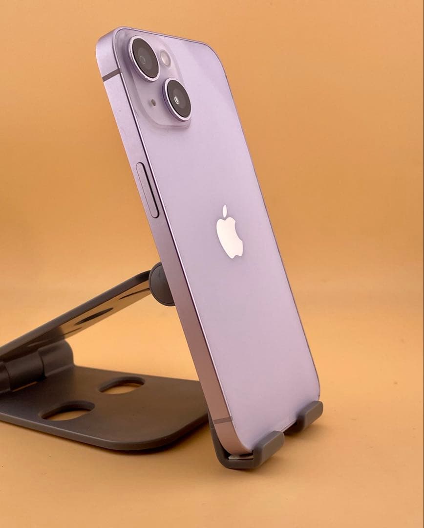 iPhone 14 128GB パープル　SIMフリーバッテリー100%