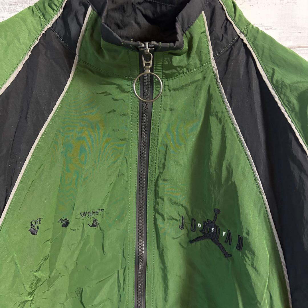 オフホワイト エアジョーダン　トラックジャケット