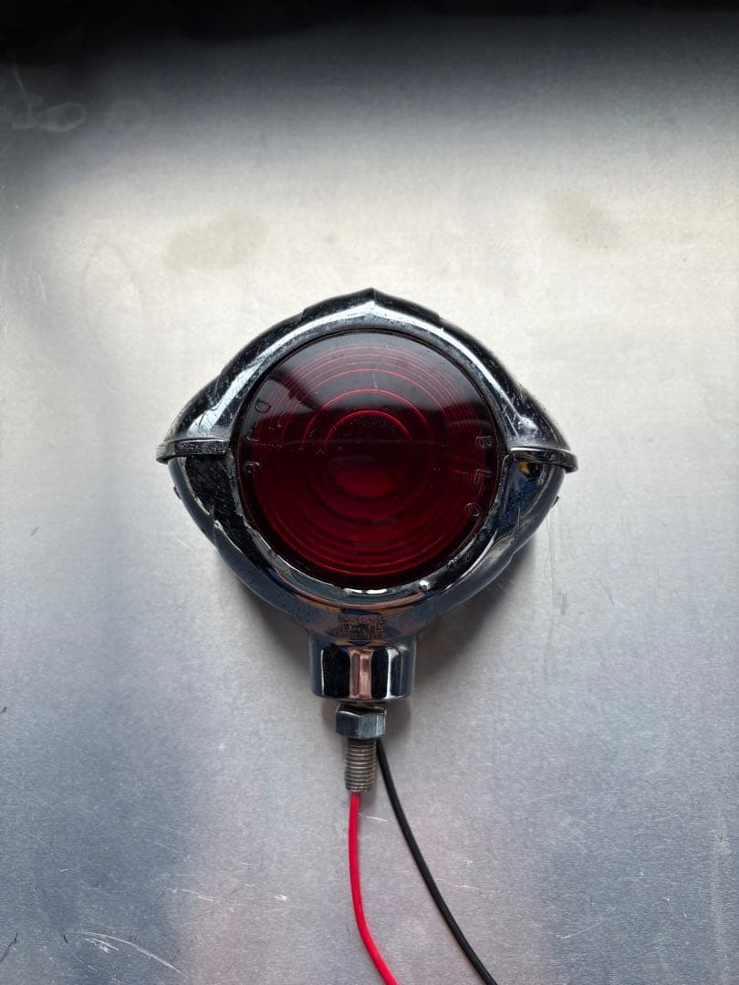 希少❗️ハーレー ナックル パン ショベル テールランプ ガラスレンズ