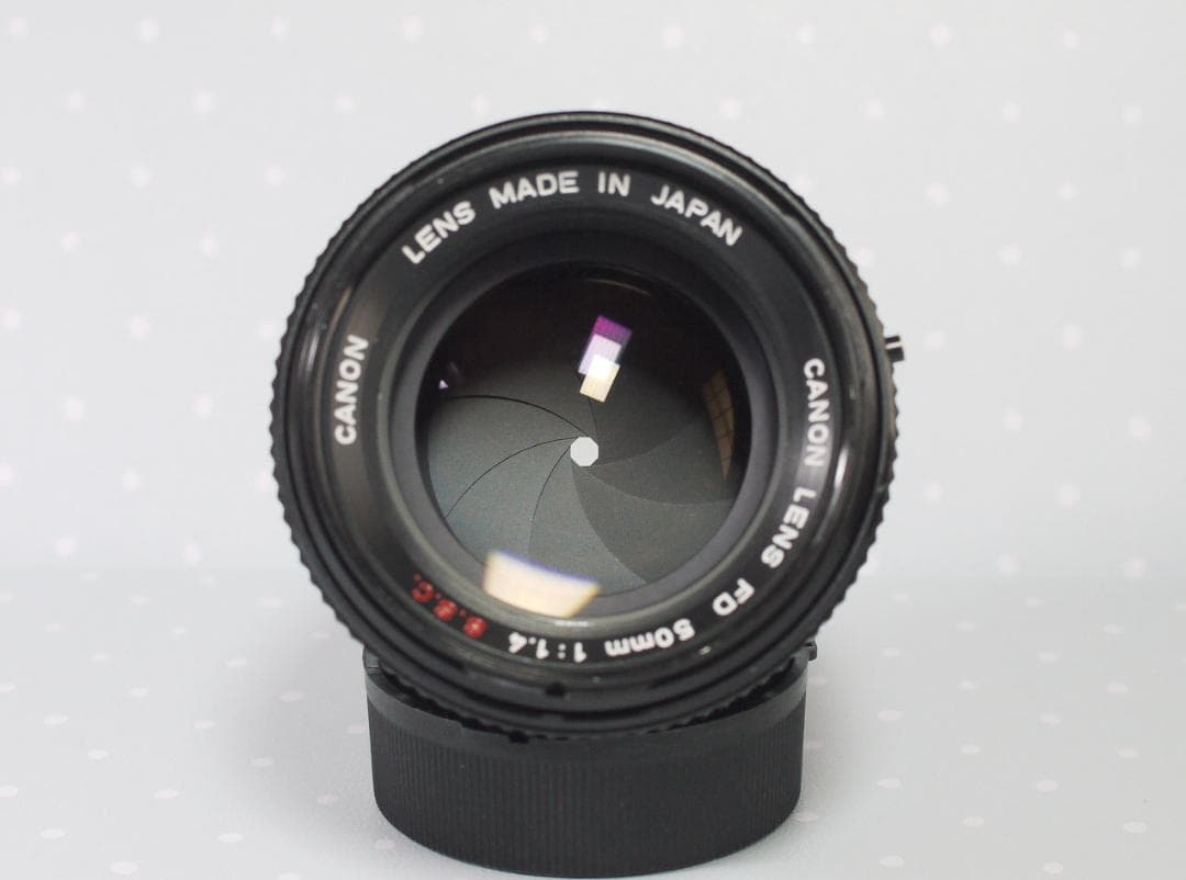 【試写確認済み】キャノン Canon FD 50mm F1.4 ssc