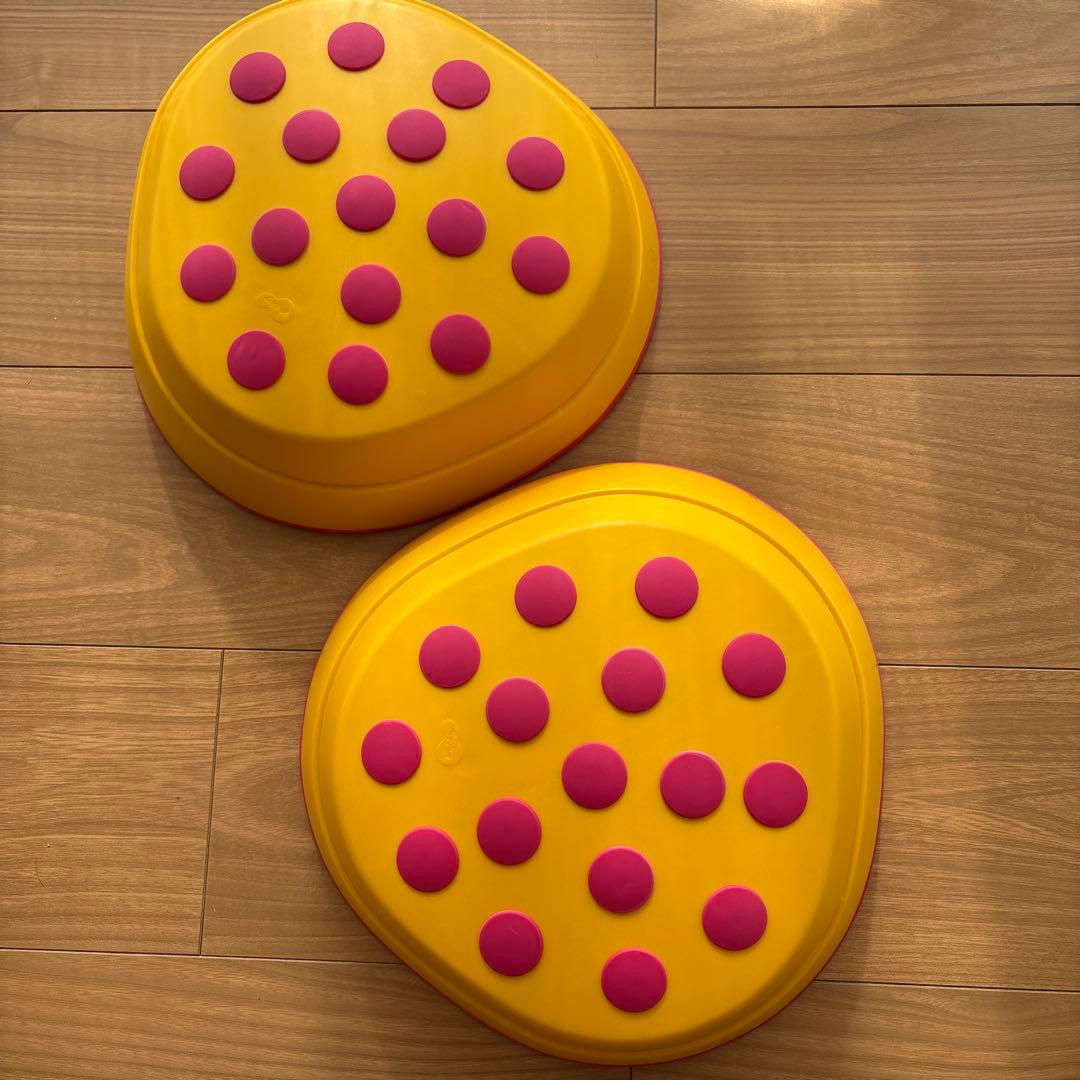 Weplay レインボーリバーストーン　バランスストーン　知育・療育・お受験