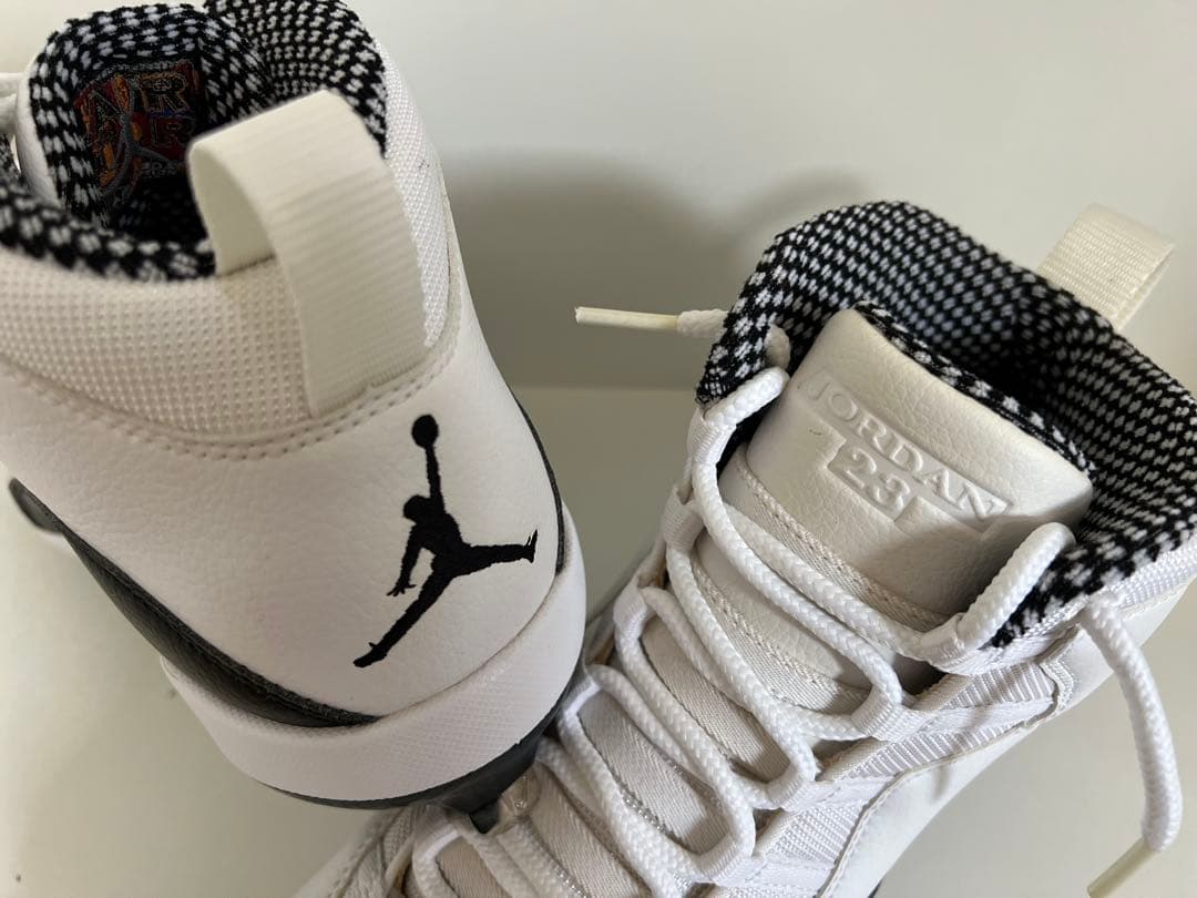 ナイキ ジョーダン10白 野球スパイク 28cm