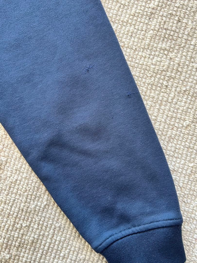 00s Independent パーカー バイカラー フーディー ネイビー L