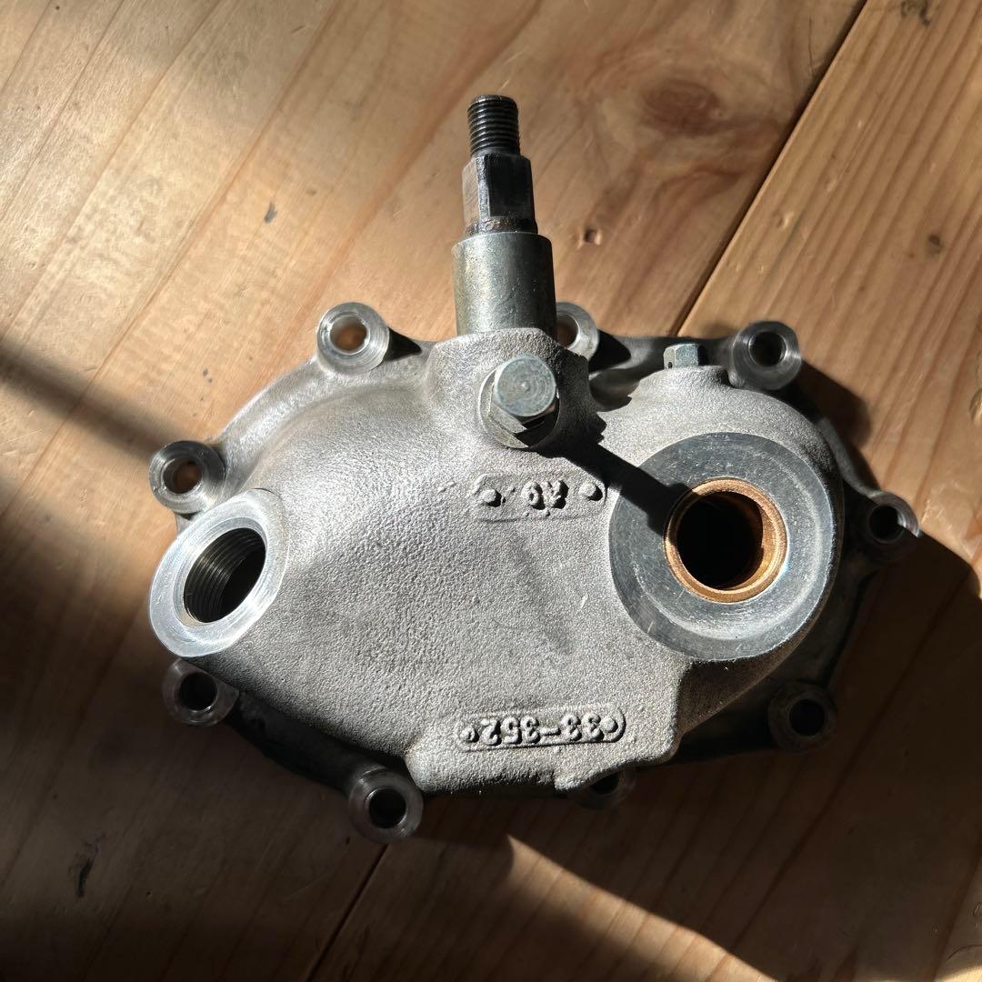 ハーレー純正レプリカキックスターターカバー:37〜50年デザインキッカーカバー