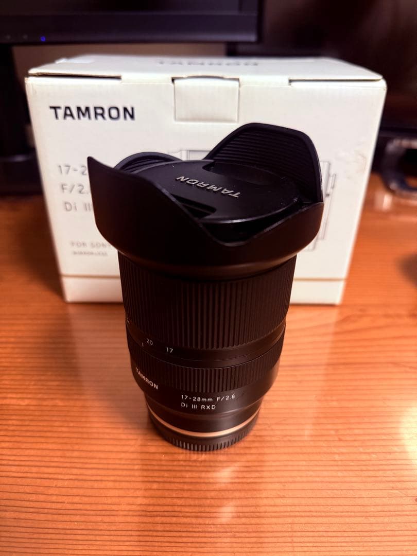 美品TAMRON17-28mm F2.8 Di III RXDソニーEマウント