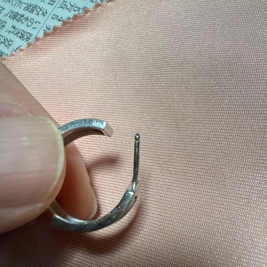 【しの】カルティエ ラブ フープ ピアス 片耳　ロックキャッチ付き！