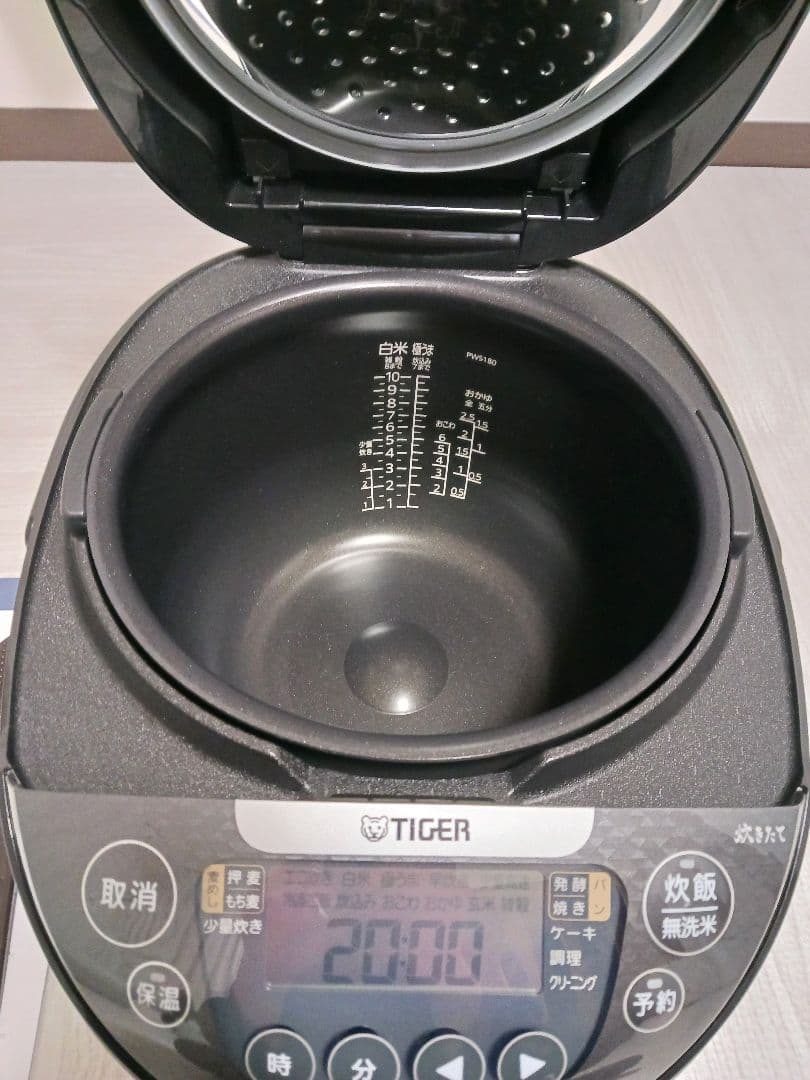 TIGER IH炊飯器１升炊き　※今日まで