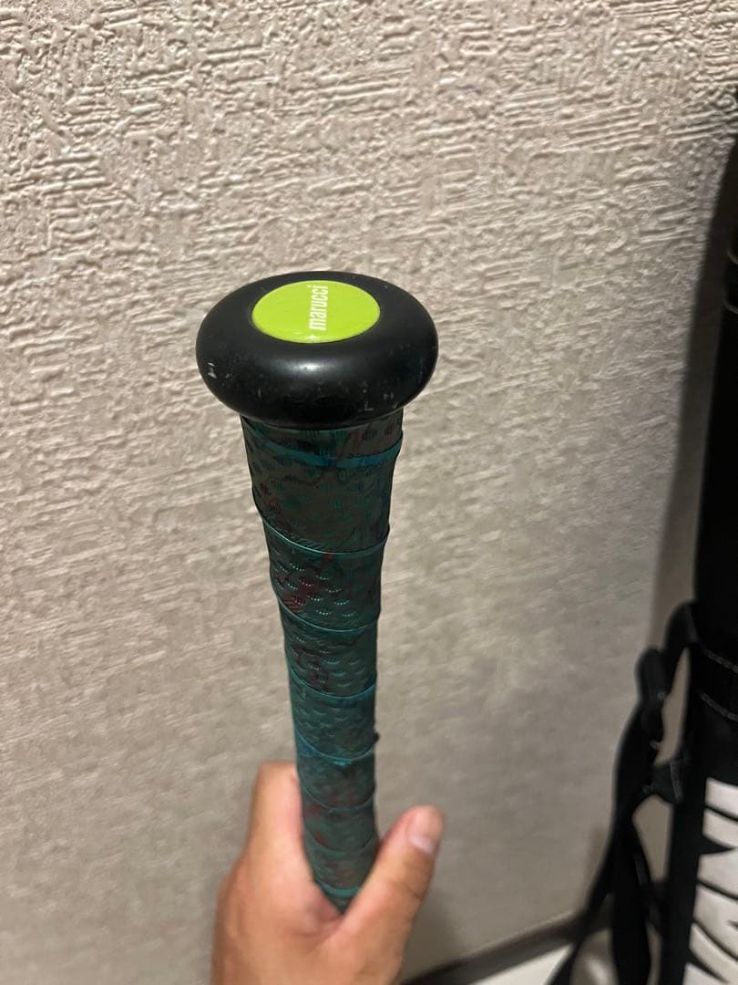 WANI CRUSHER バットとケースセット　ワニクラ緑　ウレタン　83センチ