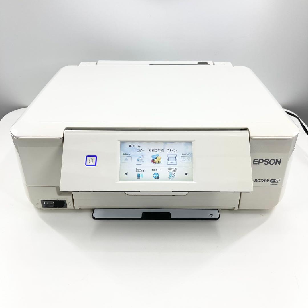 EPSON EP-807AW プリンター 現状品 ジャンク インク切れ