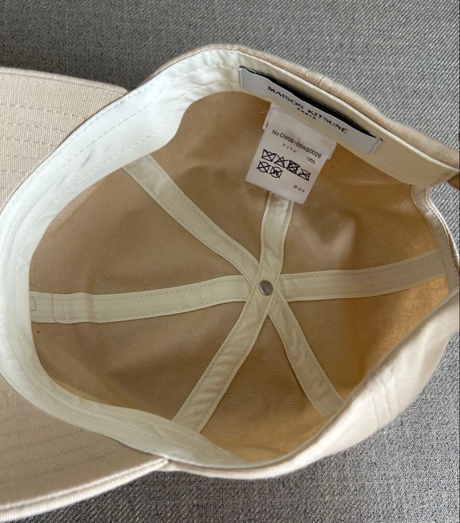 ★美品レア★ Maison Kitsune BABY FOX CAP キャップ