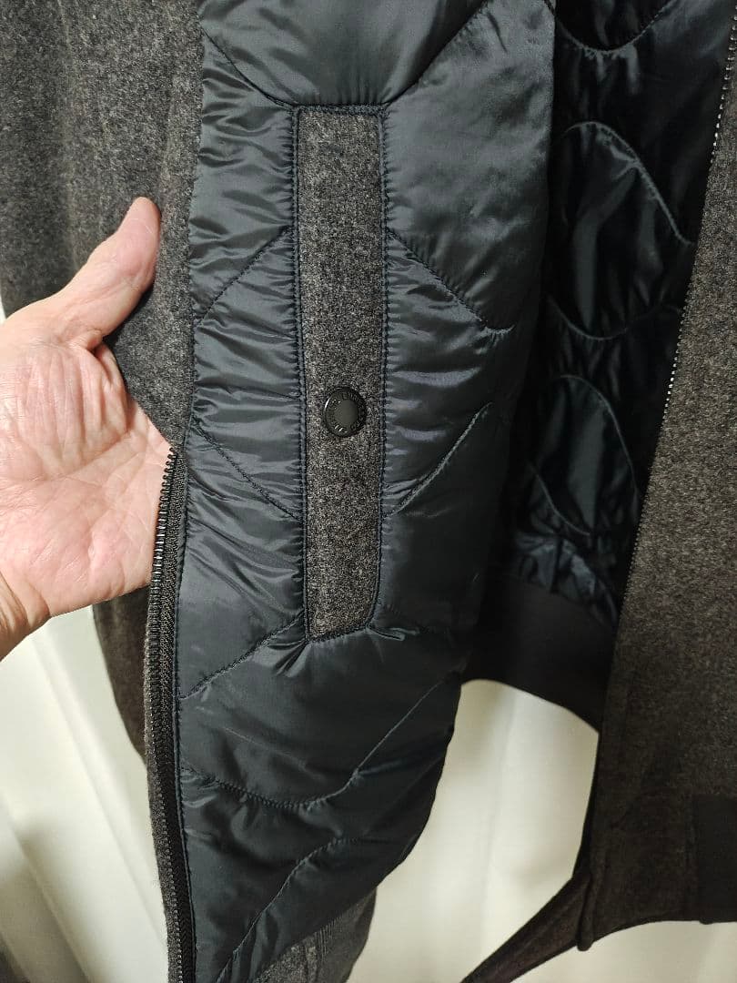 ユニクロ × エンジニアードガーメンツ　パフテックミリタリーブルゾンヒートテック