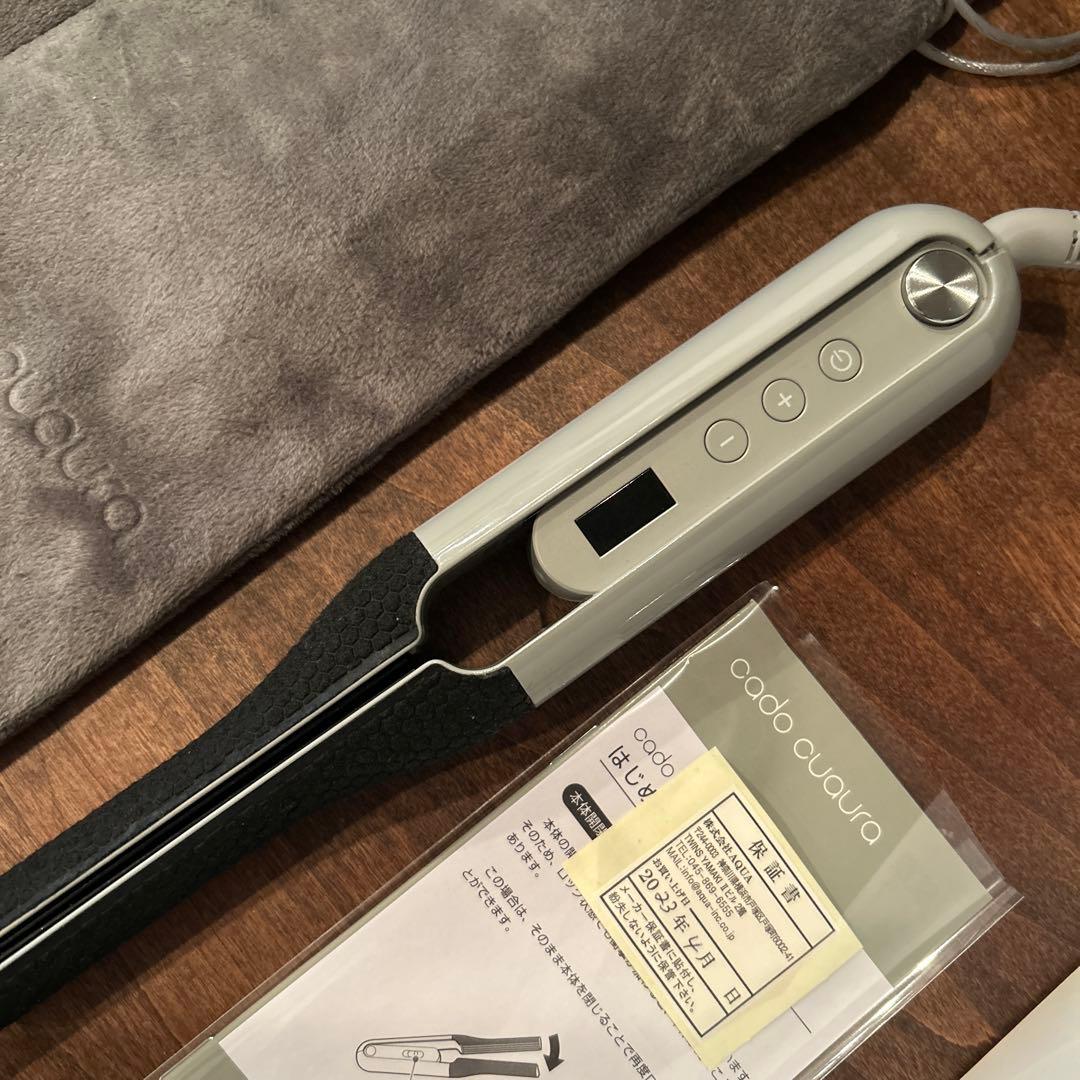 cado カドー ヘアアイロン ストレート 24cm オプション 収納袋 付