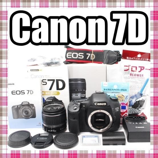 ✨元箱あり✨超豪華セット✨Canon 7D レンズセット