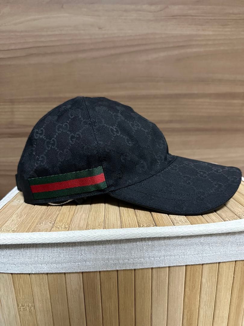 Gucci GGパターン ブラックキャップ