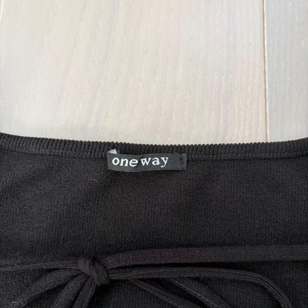 oneway ファー付きボレロ風トップス ブラック系その他 ヲタク 参戦服