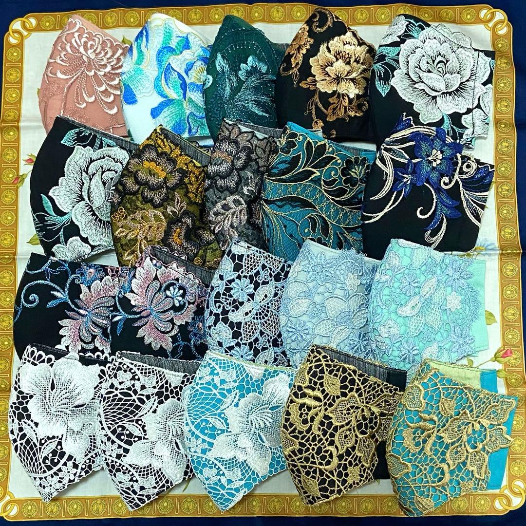 [ちびくろ]ハンドメイドマスク